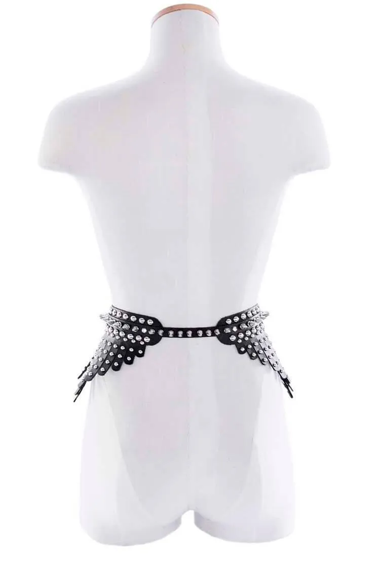 Stella Leather Peplum Belt