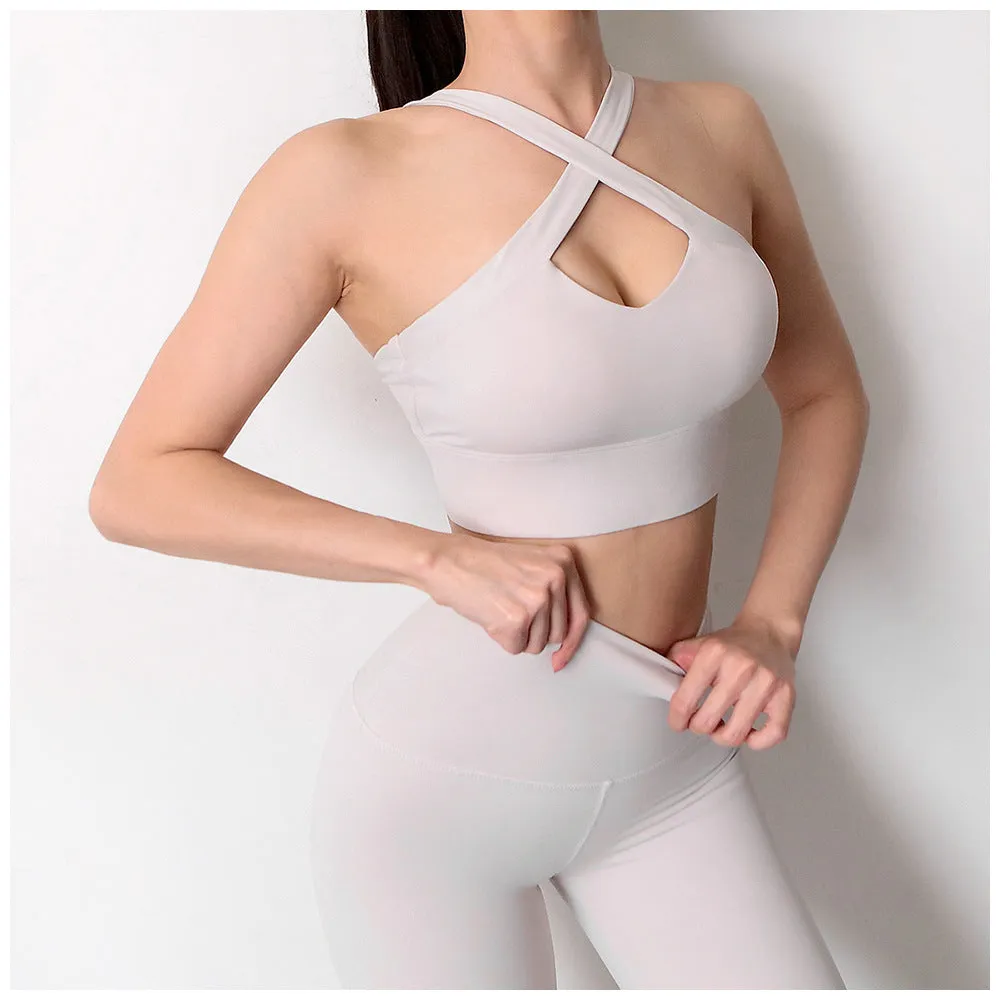 SWEAT YOGA CLOTHES  FIT SET FOR WOMEN