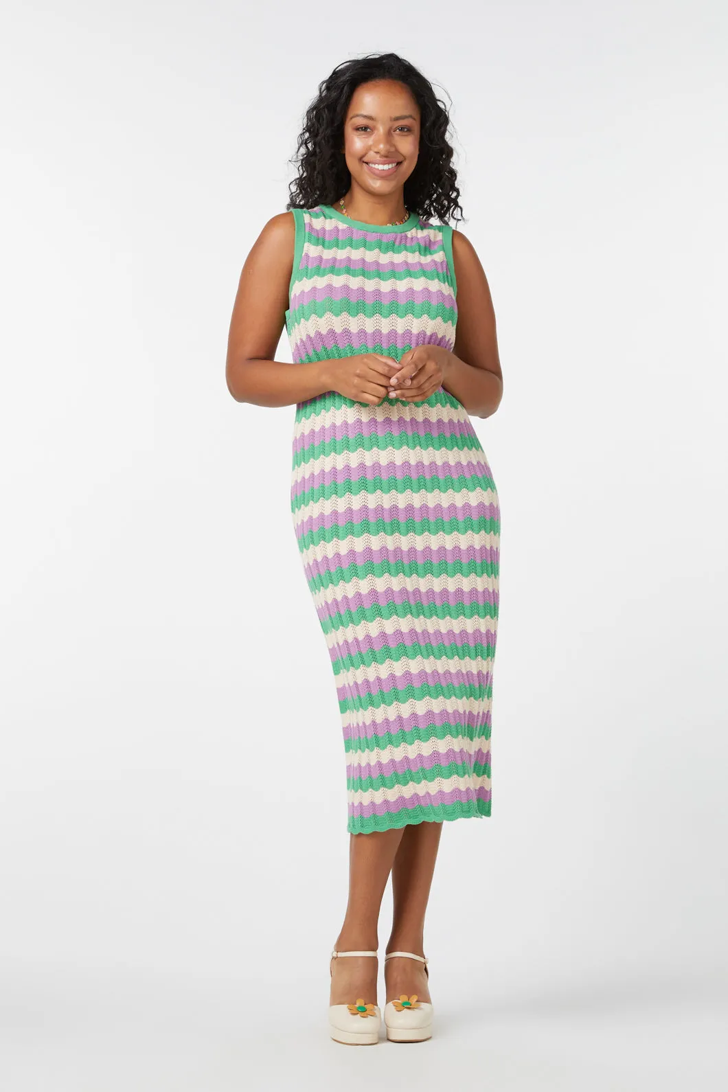 Sylvie Knit Midi Dress