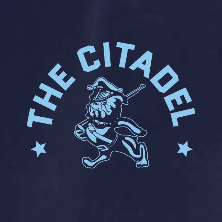 The Citadel, Marching Bulldog and Stars Cooling Performance Tee Shirt