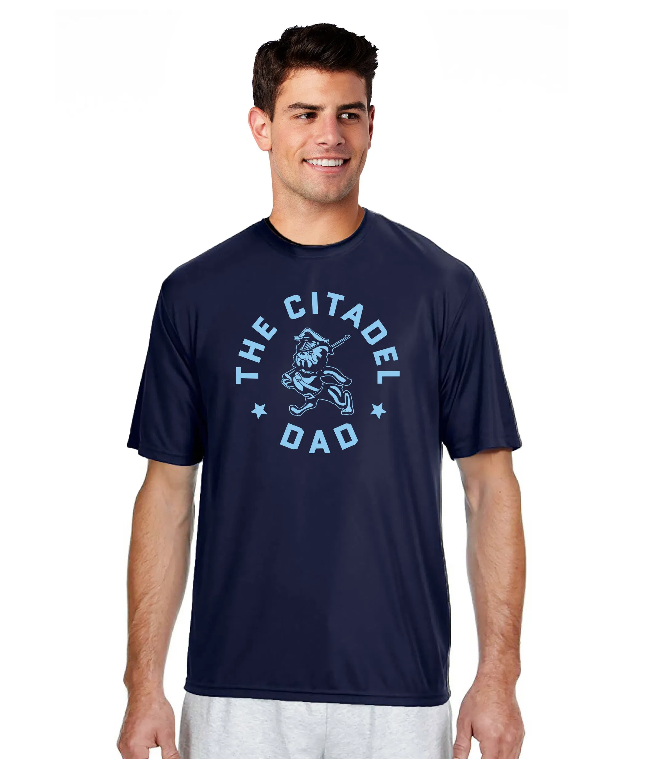 The Citadel, Marching Bulldog and Stars Dad Performance Tee