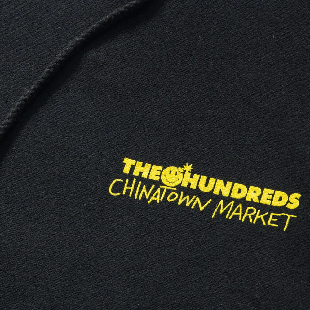 The Hundreds x Chinatown Market Crossout Adam Pullover (Black)