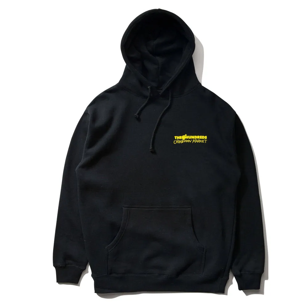 The Hundreds x Chinatown Market Crossout Adam Pullover (Black)