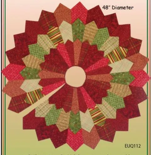 Triple Dresden Tree Skirt Pattern