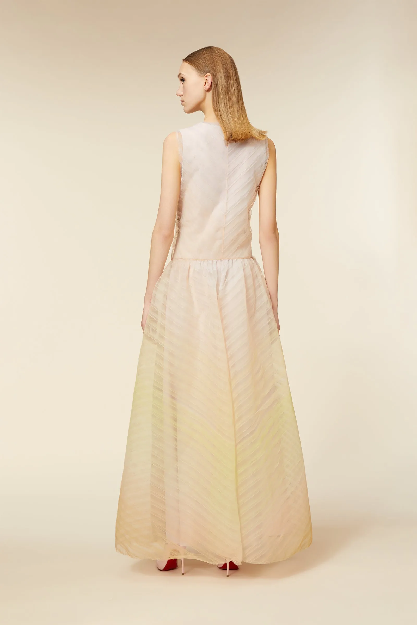 TULLE MAXI DRESS