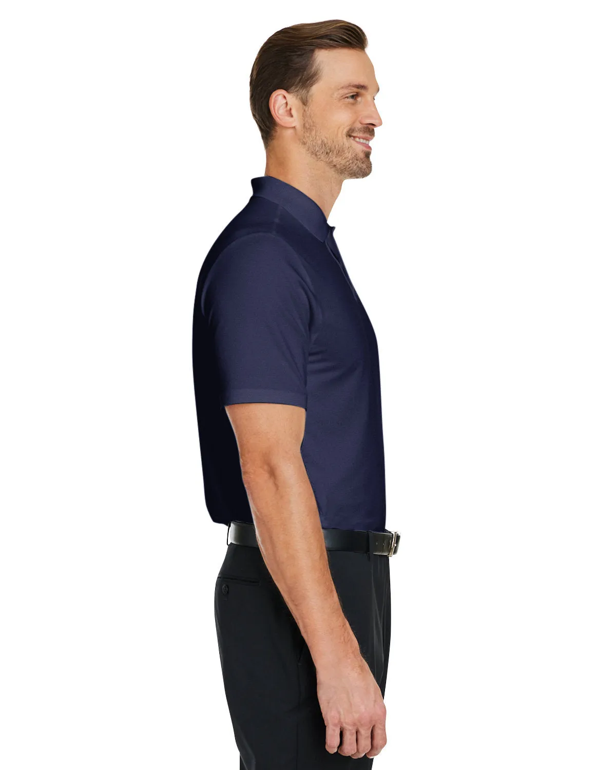 Under Armour Mens Performance 3.0 Custom Golf Polos, Medium Navy