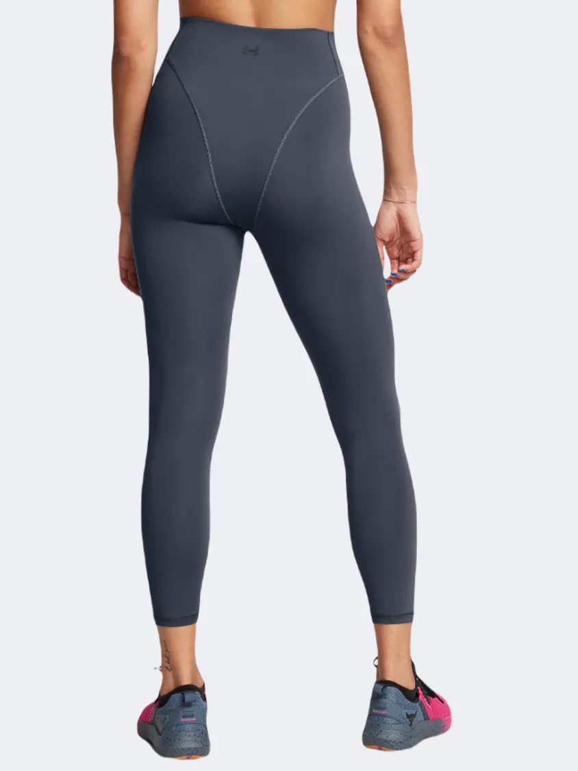 Under Armour Project Rock Grind Women Training Tight Downpour Grey/Black