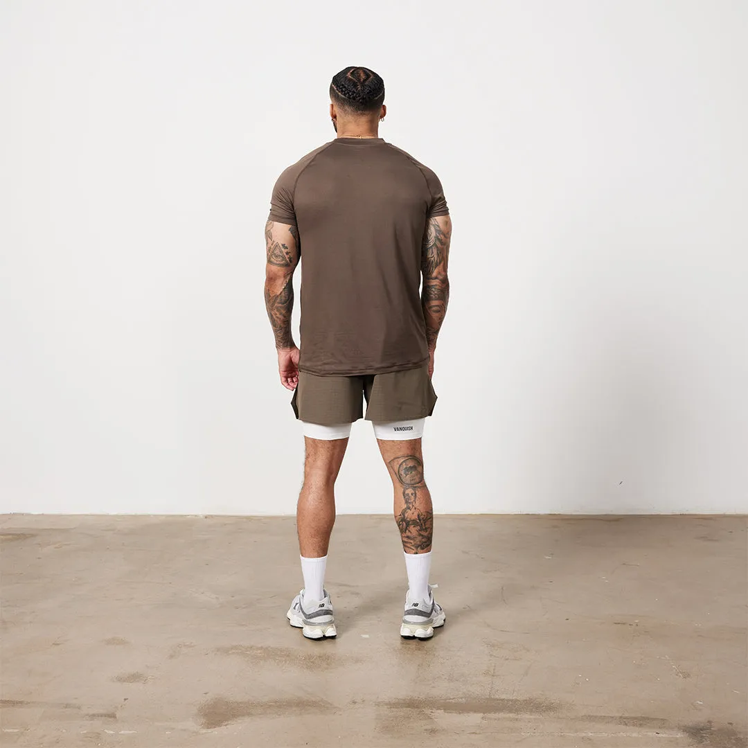 Vanquish Utility Brown T Shirt