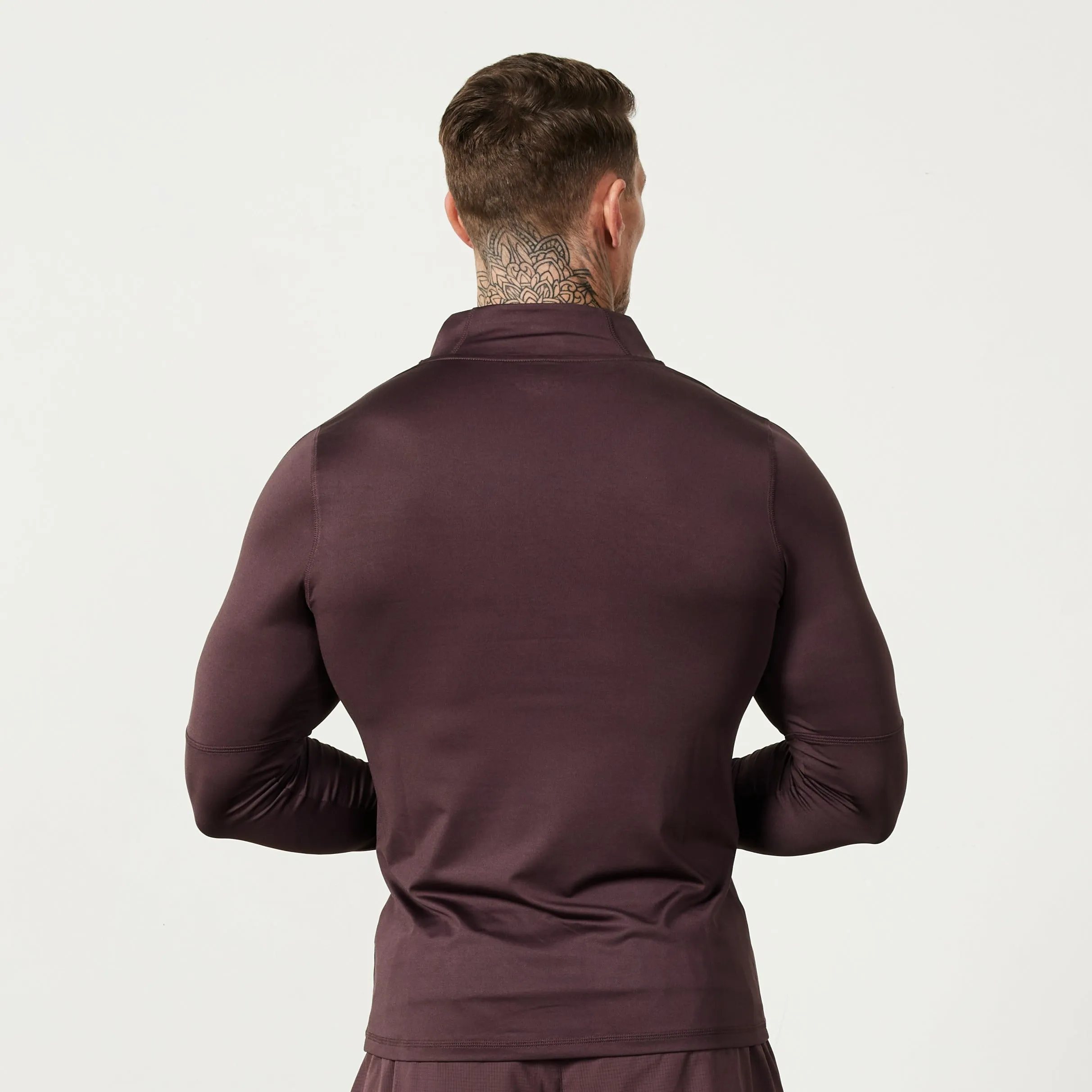 Vanquish Utility Plum 1/4 Zip Training Top