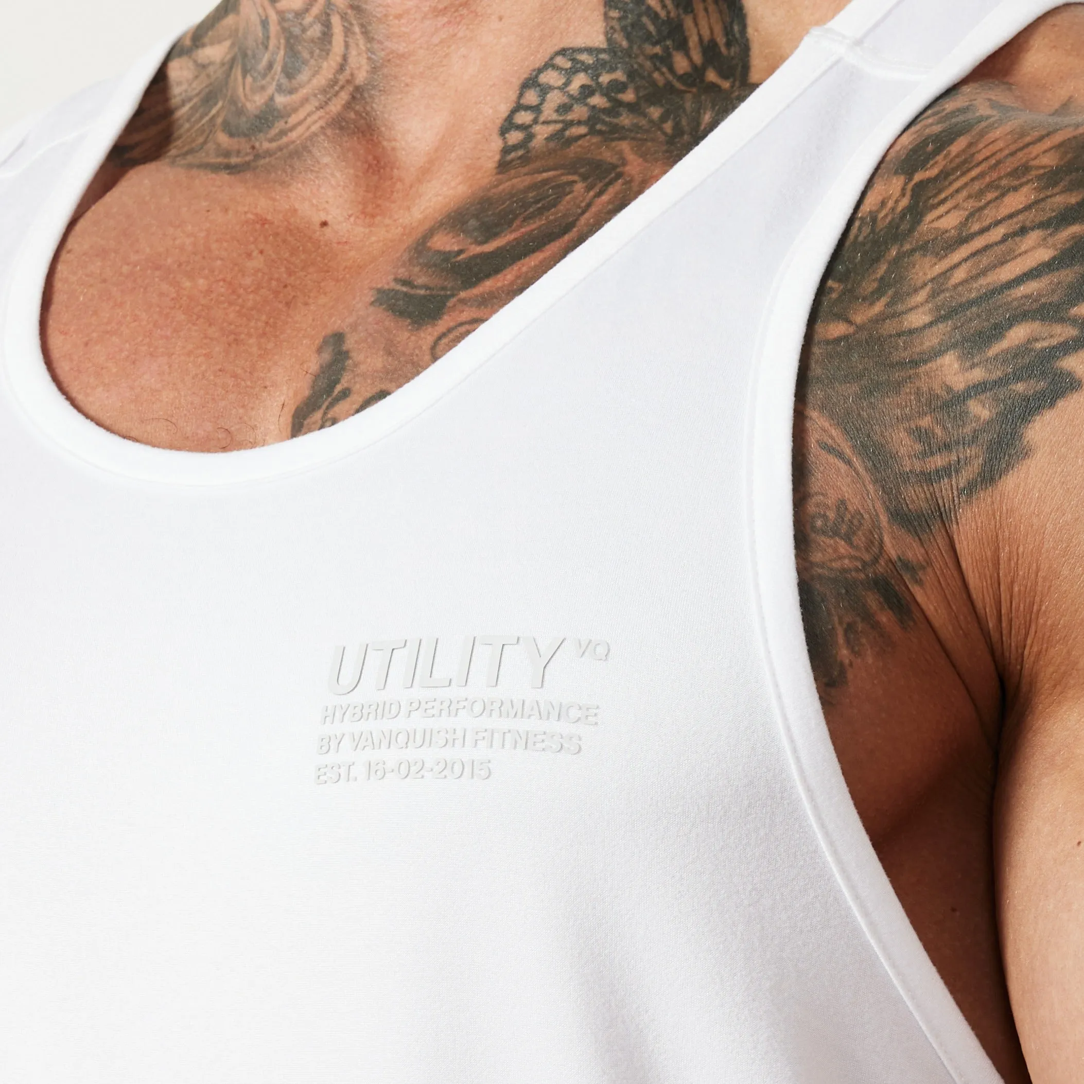 Vanquish Utility White Tank