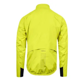 VELOCIO MENS ULTRALIGHT RAIN JACKET CITRON