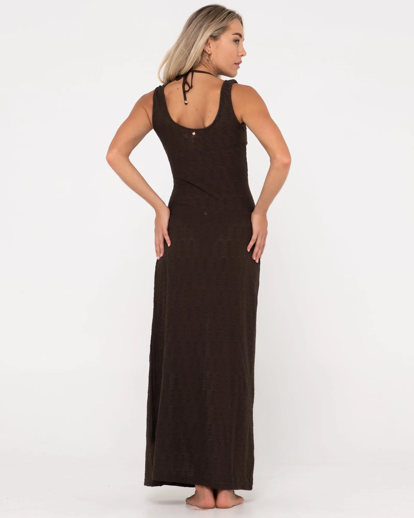 Vita Sheer Knit Maxi Dress