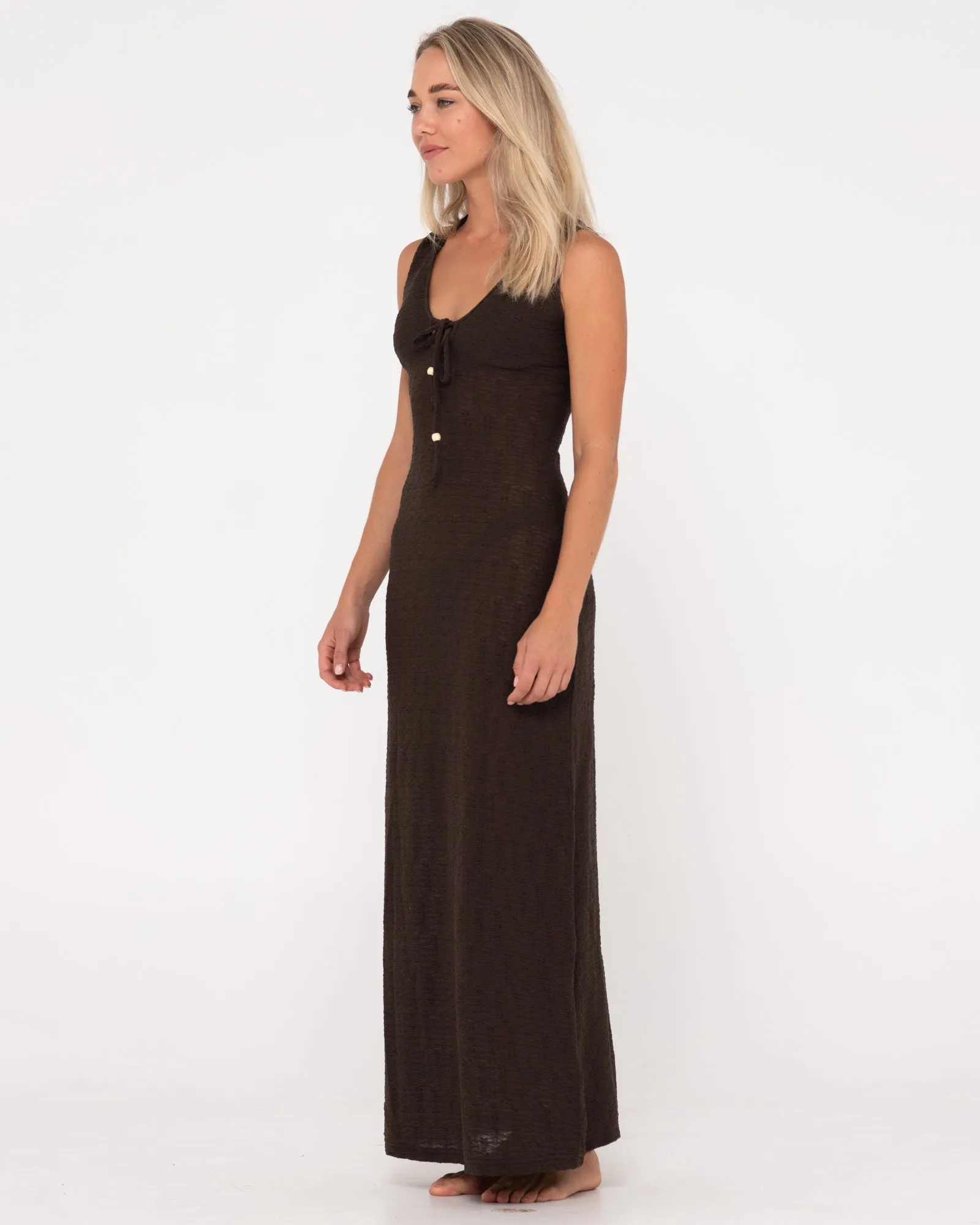 Vita Sheer Knit Maxi Dress