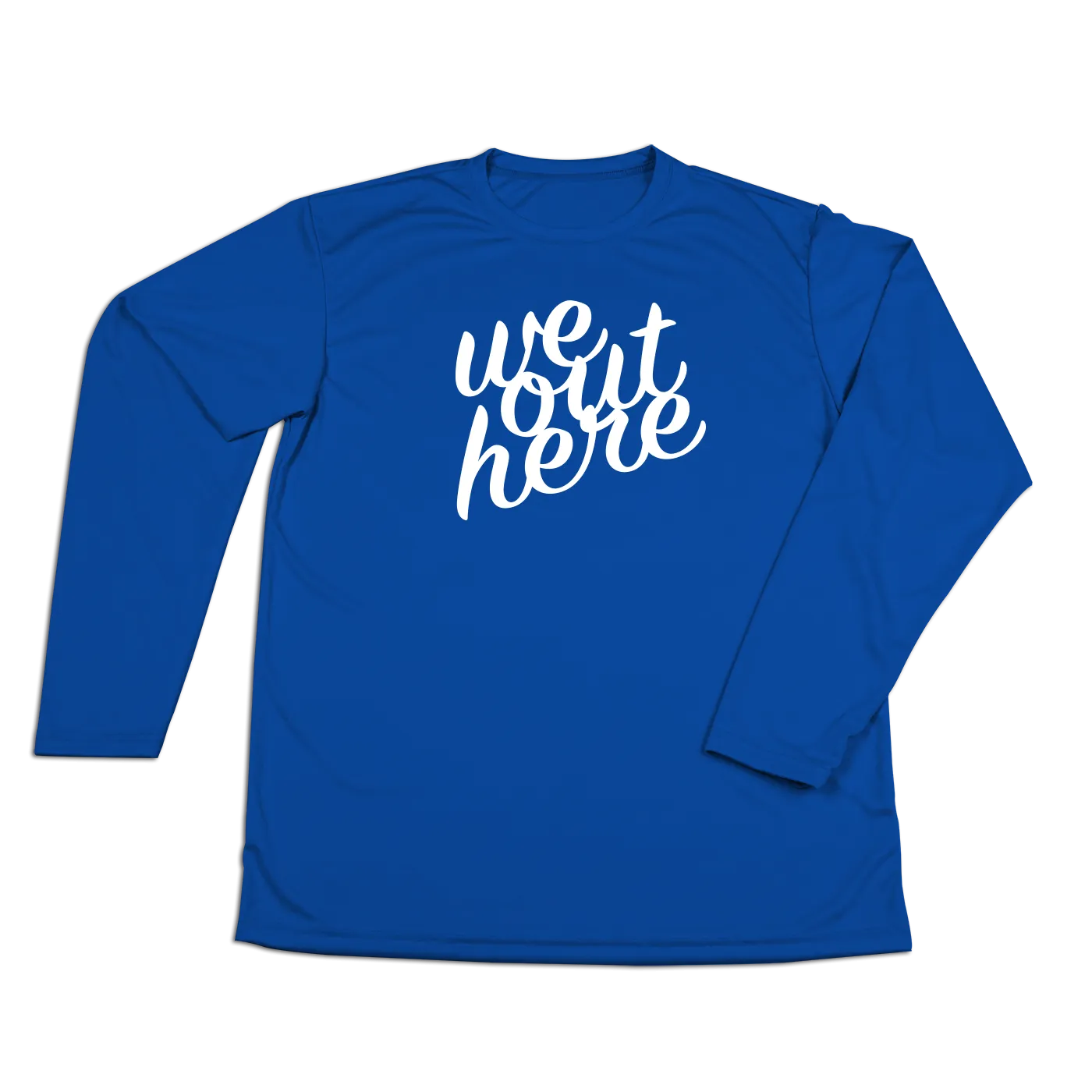 #WEOUTHERE Performance Long Sleeve Shirt