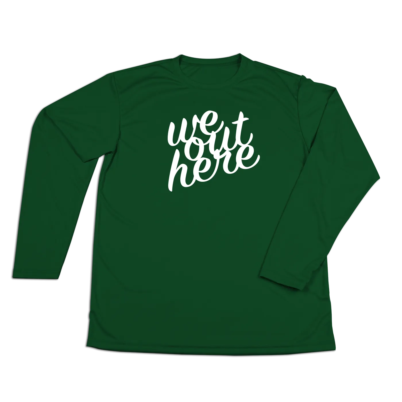 #WEOUTHERE Performance Long Sleeve Shirt