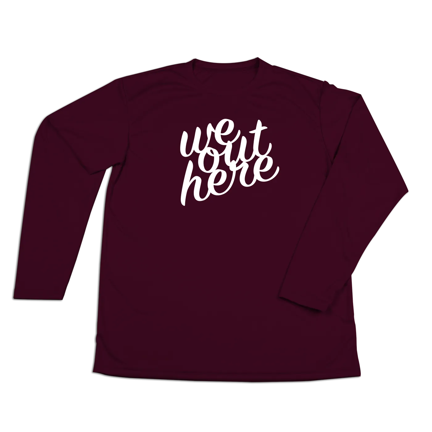 #WEOUTHERE Performance Long Sleeve Shirt