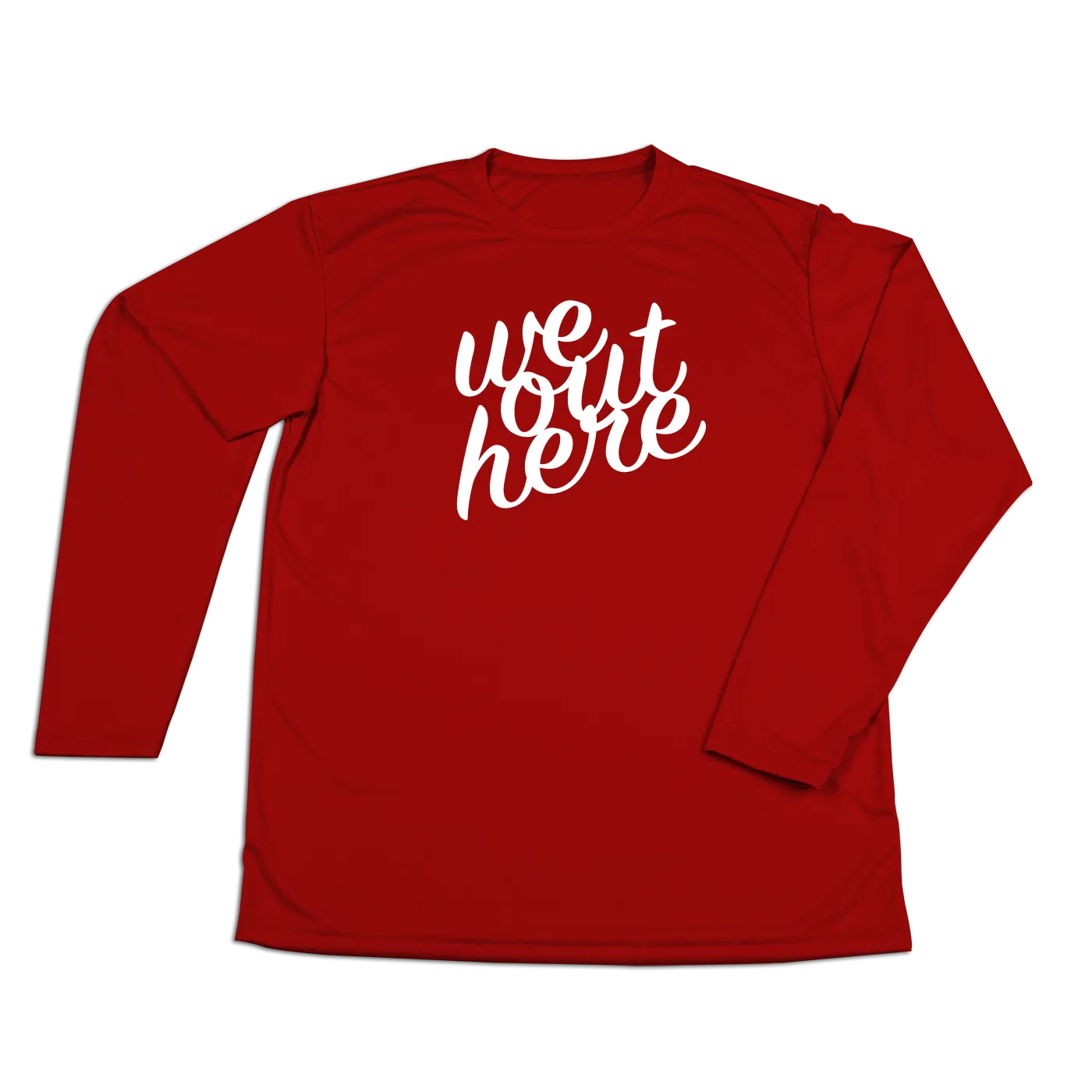 #WEOUTHERE Performance Long Sleeve Shirt