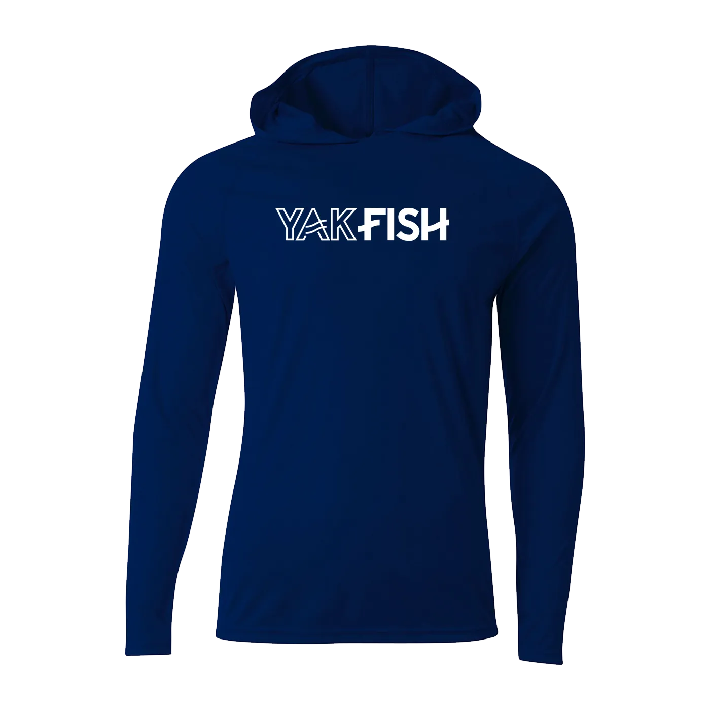 #YAKFISH Performance Long Sleeve Hoodie