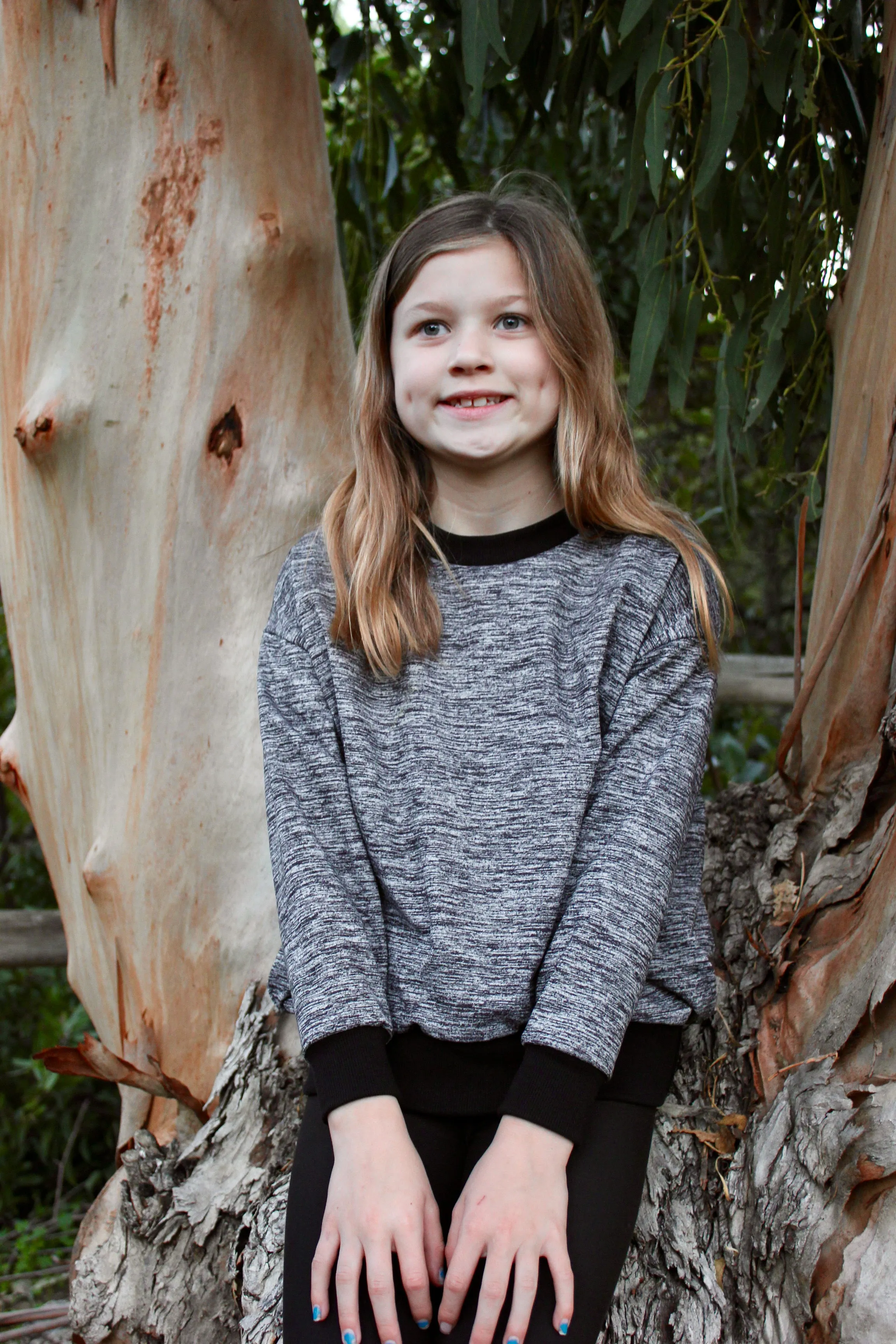 Youth Sav's Sweatshirt  PDF Sewing Pattern 2-16