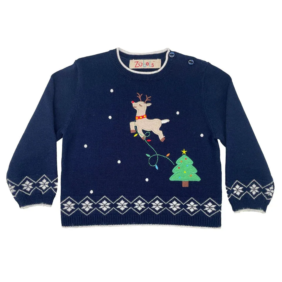 Zubels Reindeer Sweater